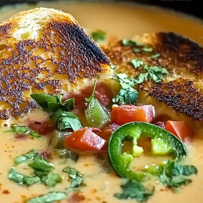 Why Spicy Jalapeno Popper Soup with Grilled Cheese Dippers Is a Hit