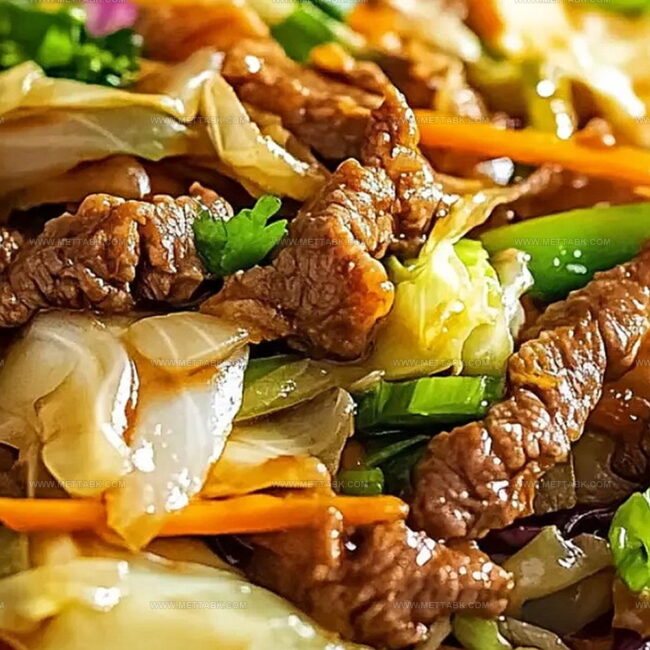 Beef and Cabbage Stir Fry Favorites