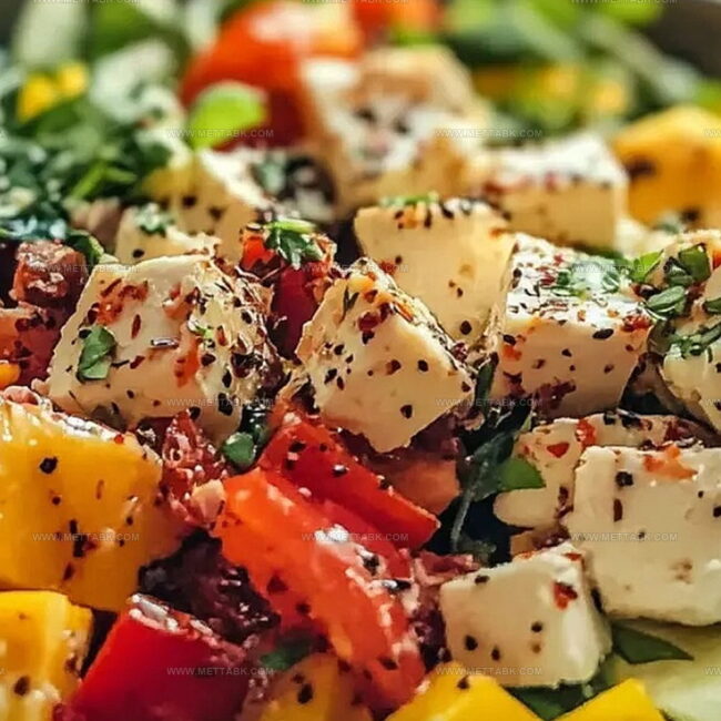 Healthy Protein Salad Bowl Full of Flavor