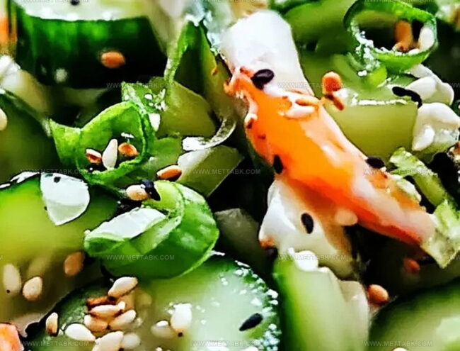 Step-by-Step California Roll Cucumber Salad Guide