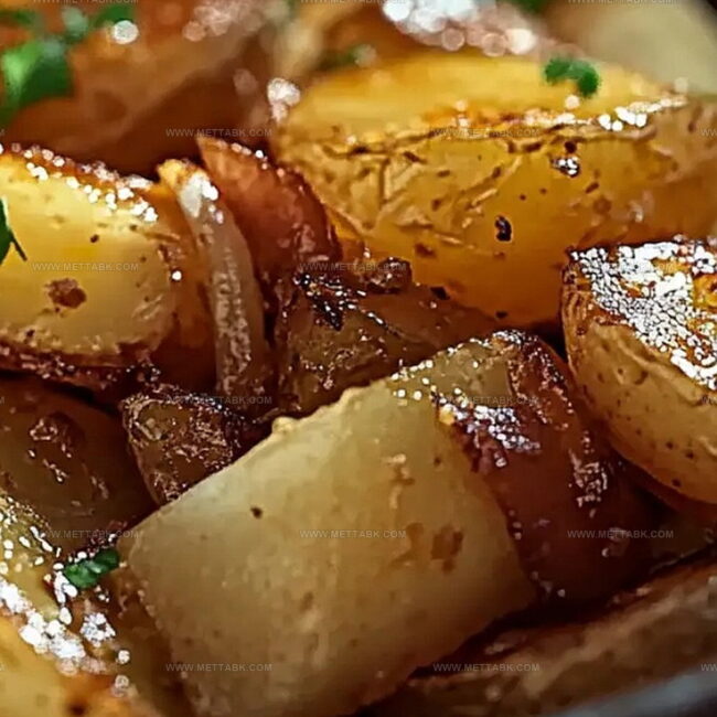 Oven Fried Potatoes & Onions That Delight Every Bite
