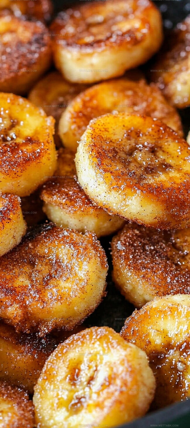 Ingredients to Make Pan Fried Cinnamon Bananas