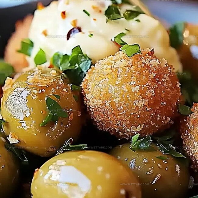 Reasons to Love Fried Olives with Garlic Aioli