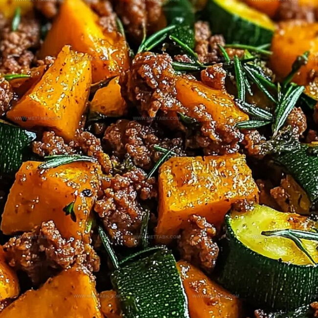 Ground Beef Zucchini Sweet Potato Skillet: A One-Pan Wonder