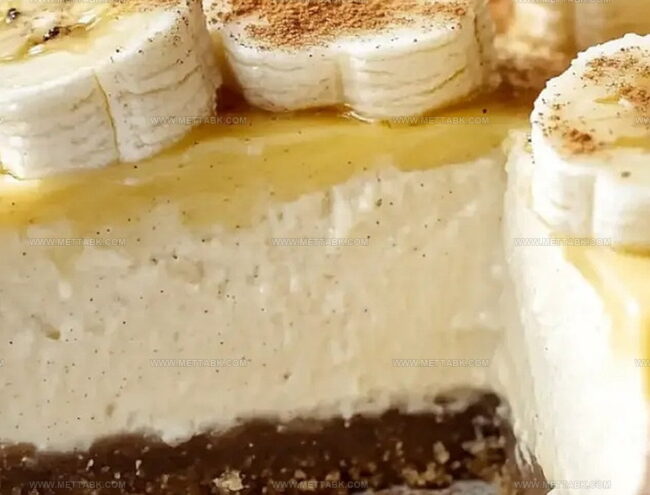 Storing Banana Cheesecake the Right Way
