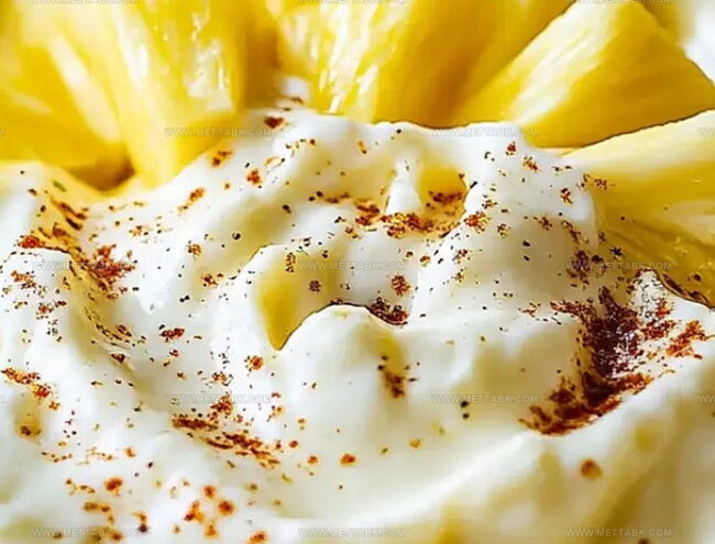 Making Pineapple Fruit Dip the Simple Way
