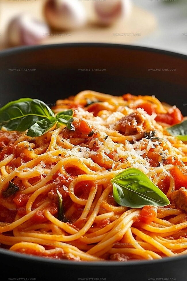 One Pot Spaghetti That Saves Time and Delights