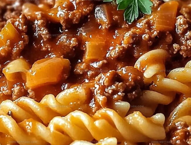 Tips for the Ultimate Sloppy Joe Pasta