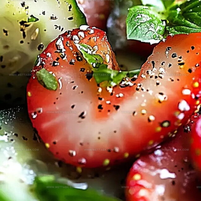 Tips for Fresh and Crisp Strawberry Salad