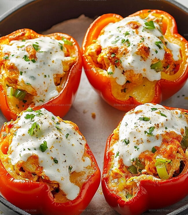 Creative Variations on Buffalo Chicken Stuffed Peppers