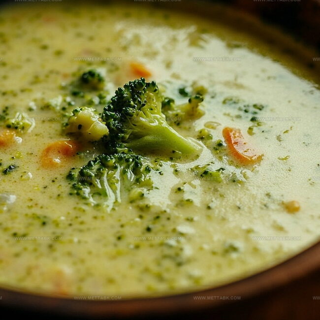 Why Broccoli Cheddar Soup Is So Filling