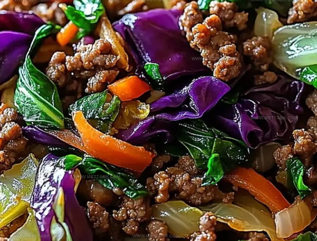 Cooking Instructions for Healthy Beef and Cabbage Stir-Fry