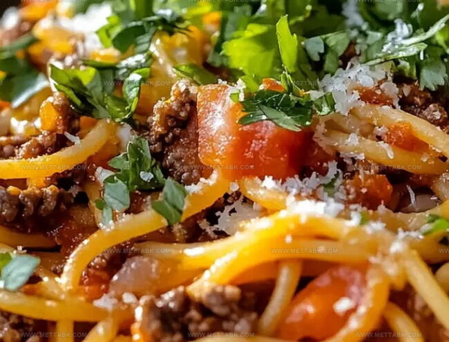 Notes for Flavorful Taco Spaghetti Cooks
