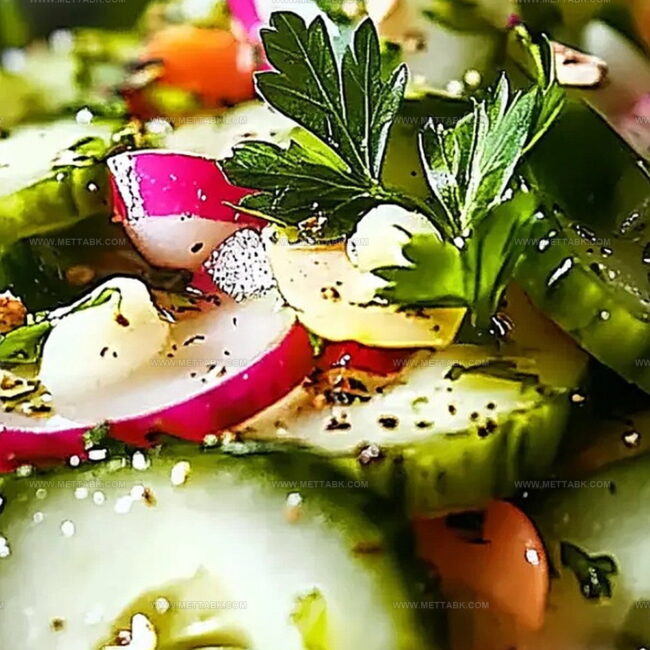 Crisp Cucumber Salad With Tangy Fresh Finish