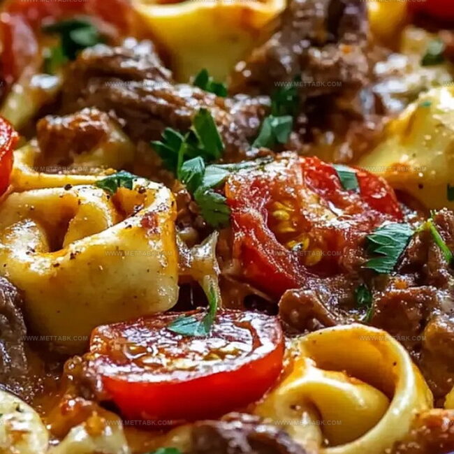 Reasons to Love Philly Cheesesteak Tortellini Bake