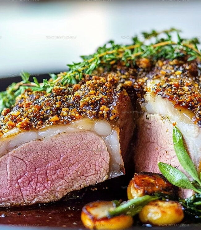 Flavorful Variations on Herb-Crusted Roasted Lamb