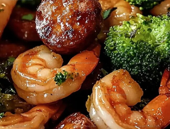 How to Make Honey Garlic Shrimp and Sausage