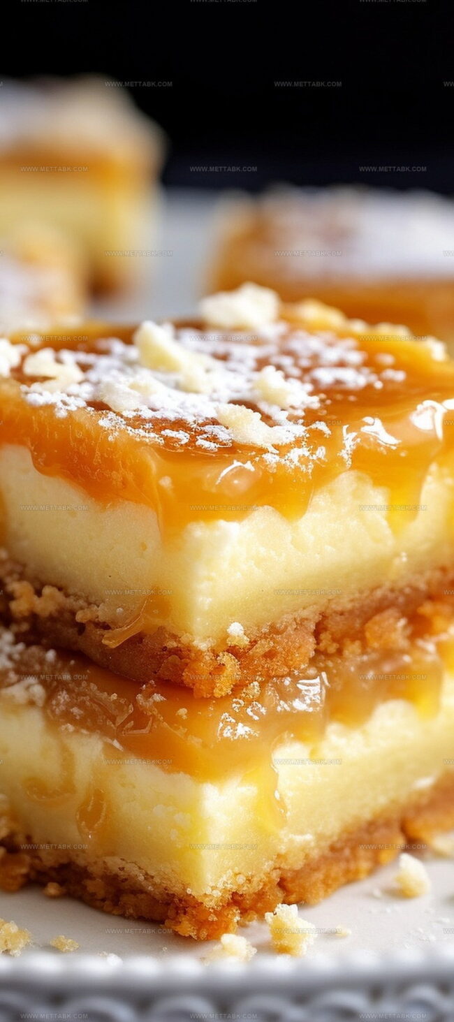 Ingredients for Ooey Gooey Salted Caramel Butter Cake Bars