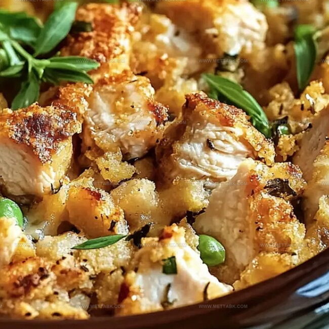 Chicken and Stuffing Casserole Made Easy