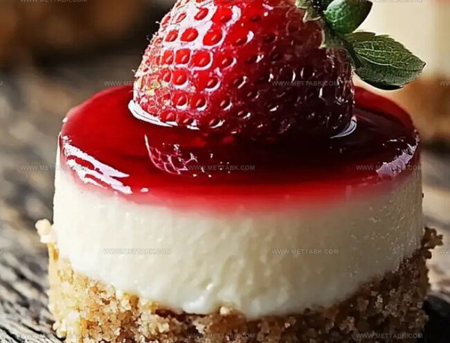Tips to Perfect Mini Strawberry Cheesecakes