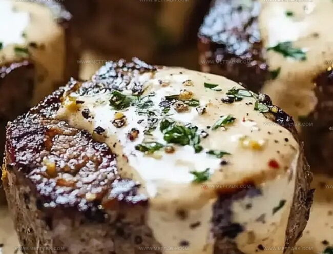 Proper Storage for Garlic Parmesan Cream Sauce Steak Bites