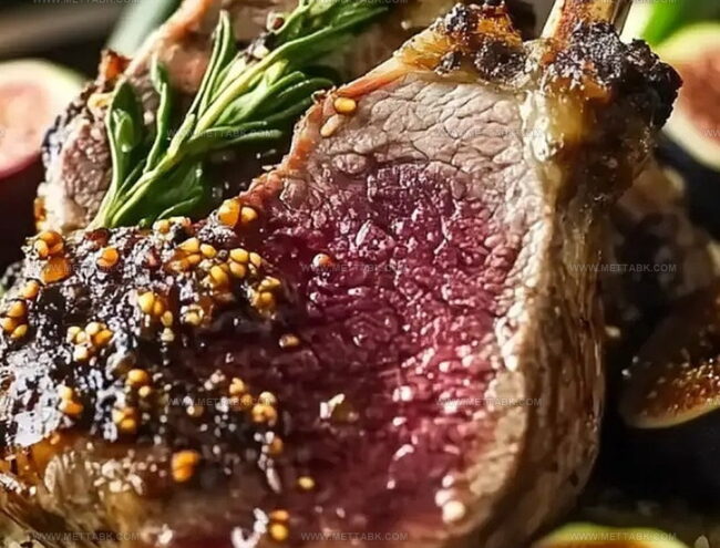 How to Prepare Rack of Lamb with Figs
