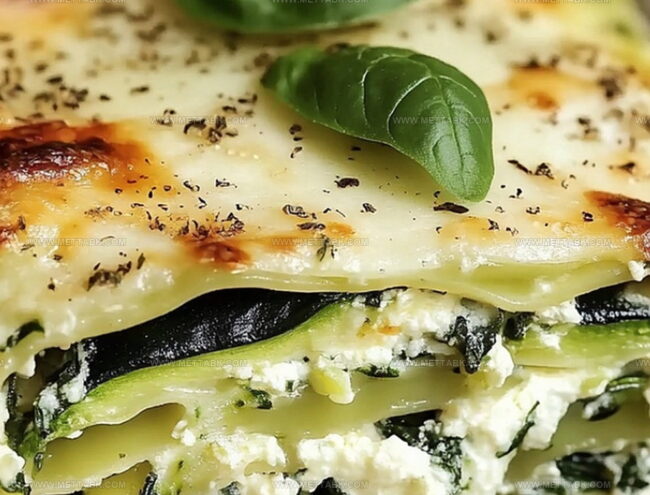Creative Variations on Zucchini & Spinach Lasagna