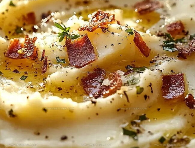 Stepwise Roasted Garlic Mashed Potatoes