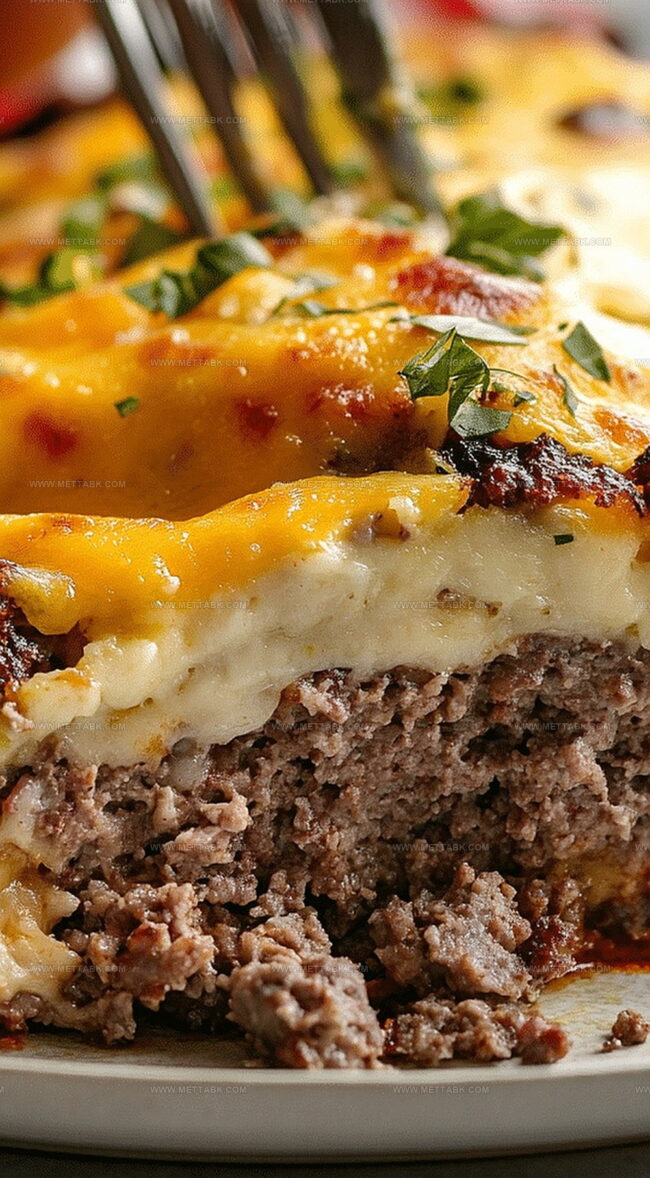 Tips for Cheesy Loaded Meatloaf Casserole