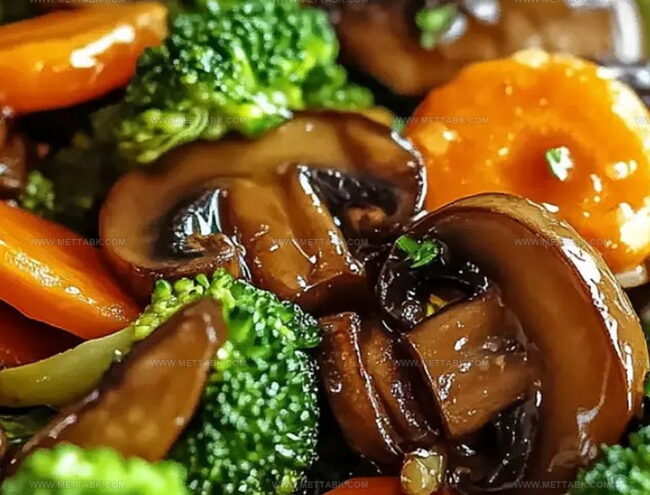 Variations on Broccoli, Carrot, and Mushroom Stir-Fry