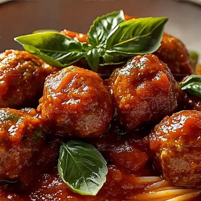 Italian-Style Meatballs in Tomato Sauce