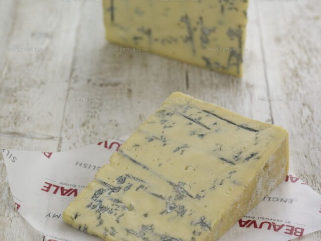 Cropwell Bishop Creamery Blue Vein Cheese - Soft Whole Beauvale