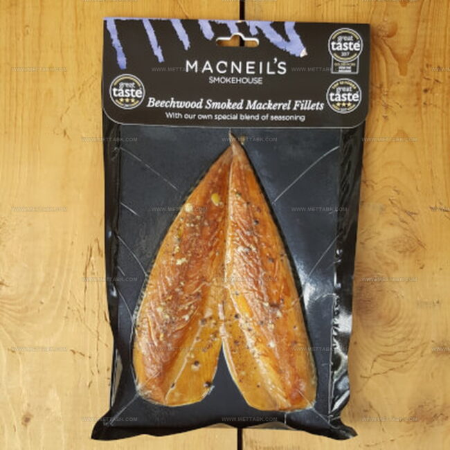 Macneil'S Smokehouse Macneils Beechwood Smoked Mackerel Fillets