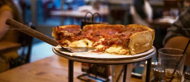 Chicago-Style Deep Dish Pizza